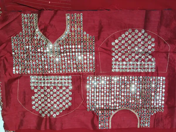 Red_Embellished_Unstitched_Blouse_Fabric_for_Women