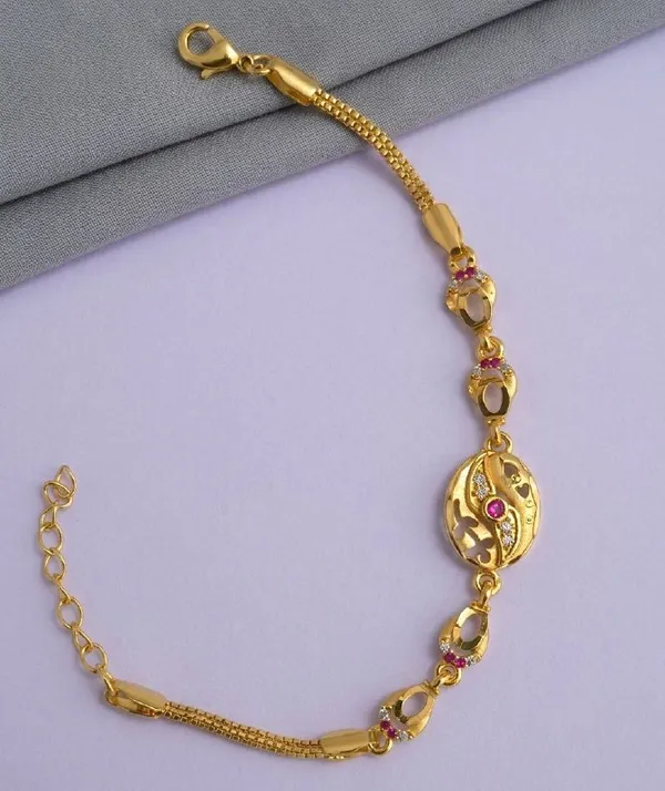 Gold_Tone_Stone_Studded_Bracelet_for_Women
