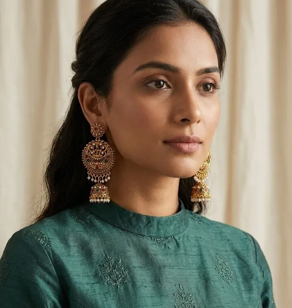 Gold_Tone_Traditional_Jhumka_Earrings_for_Women