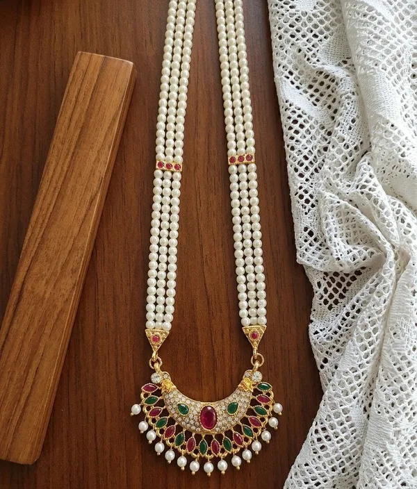 Gold_Tone_Pearl_Moti_Mala_Necklace_For_Women