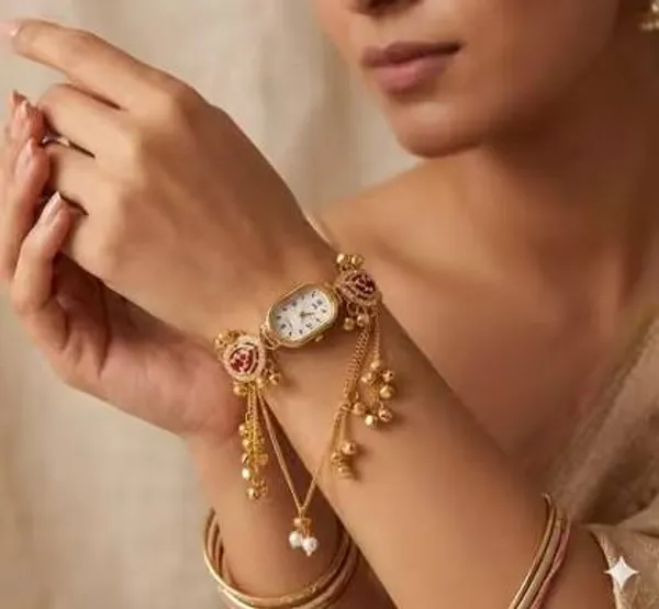 Royal_Kashmiri_Kundan_Bracelet_Watch_for_Women_|_Traditional_Gold-Plated_Festive_Wristwear