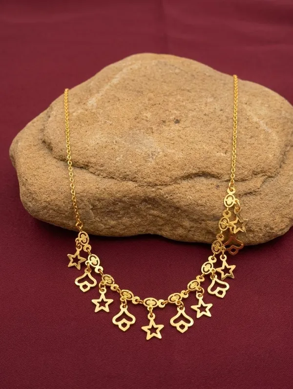 Gold_Tone_Adjustable_Star_Charm_Necklace_for_Women