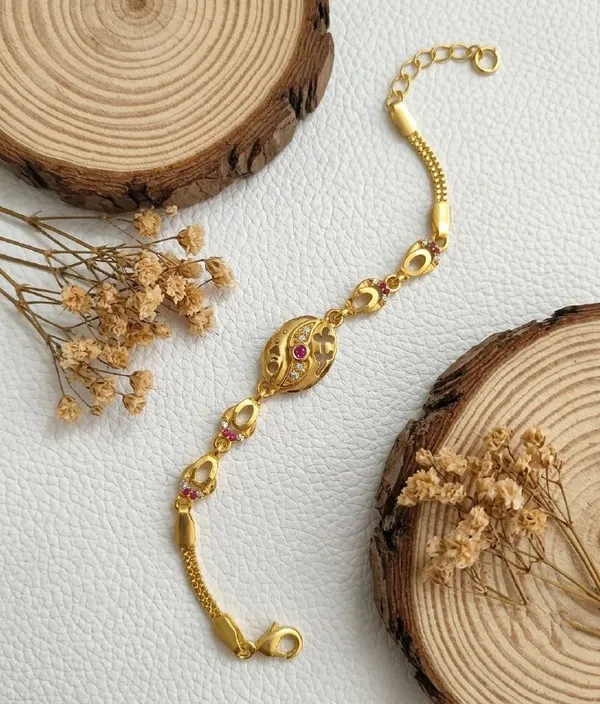 Gold_Tone_Stone_Studded_Bracelet_for_Women