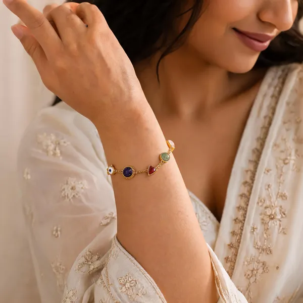 Gold_Alloy_Chakra_Stone_Bracelet_For_Women
