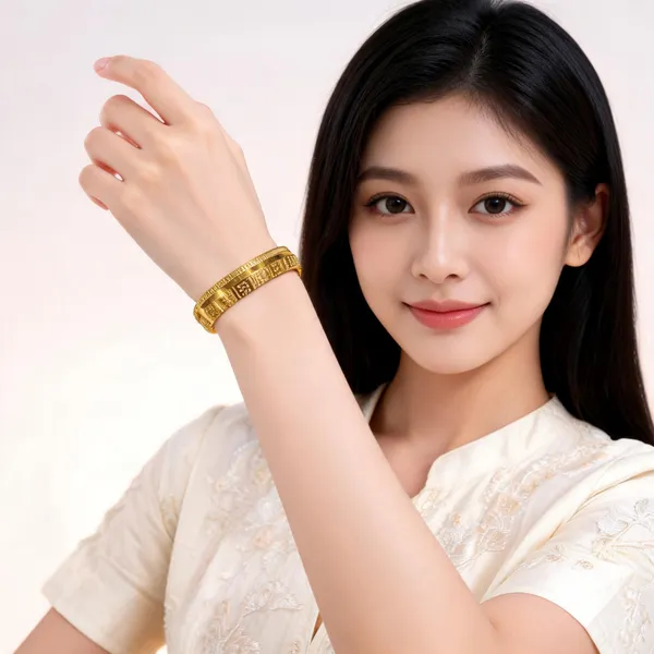 Gold_Alloy_Textured_Embellished_Kada_Bracelet_For_Women