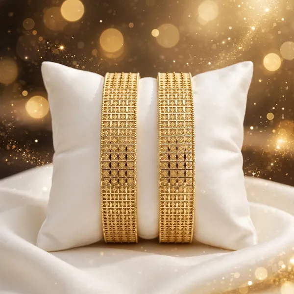 Gold_Plated_Bangle_Set_For_Women