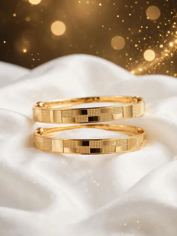 Gold_Plated_Bangle_Set_For_Women