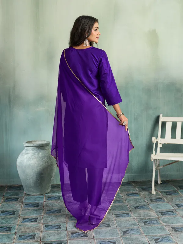 Purple_Cotton_Silk_Straight_Embroidered_Kurta_Set_With_Dupatta_For_Women