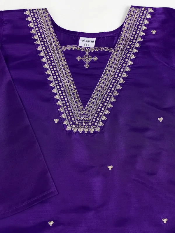 Purple_Cotton_Silk_Straight_Kurta_Set_With_Palazzo_And_Dupatta_For_Women