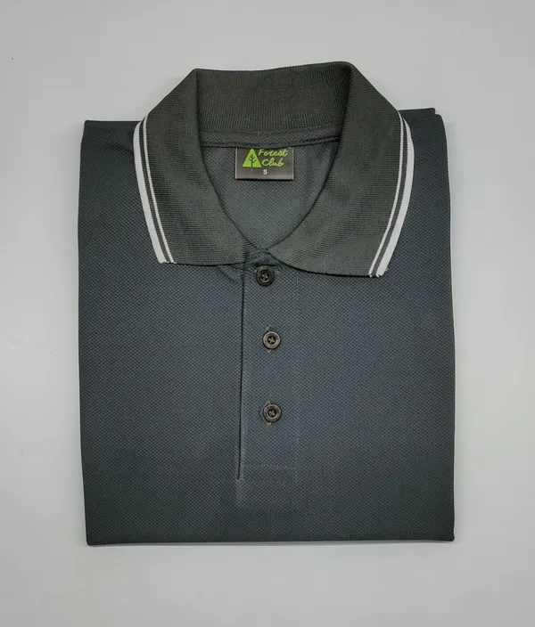 Charcoal_Textured_Regular_Fit_Polo_T-Shirt_for_Men