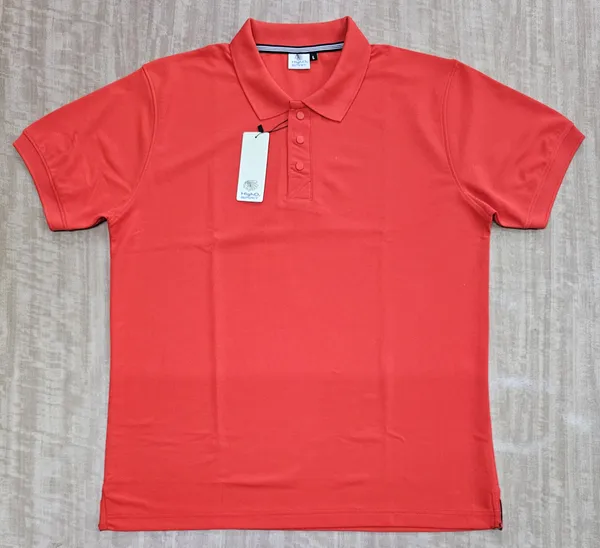 Red_Textured_Regular_Fit_Polo_T-Shirt_for_Men