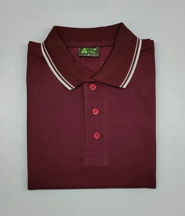 Maroon_Knit_Regular_Fit_Polo_T-Shirt_for_Men