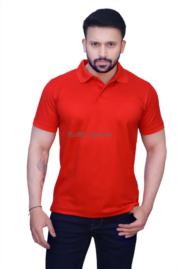 Red_Short_Sleeve_Polo_T_Shirt_for_Men