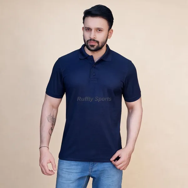 Navy_Cotton_Regular_Fit_Polo_T-Shirt_For_Men