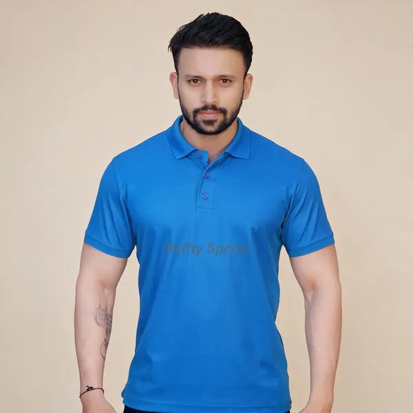 Blue_Cotton_Regular_Fit_Polo_T-Shirt_For_Men