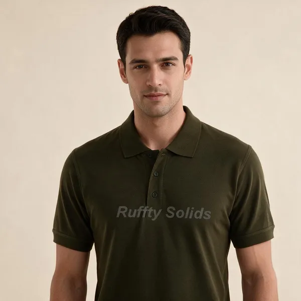 Olive_Cotton_Regular_Fit_Polo_T-Shirt_For_Men
