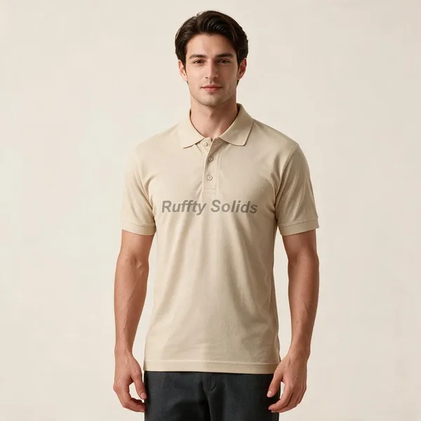 Beige_Cotton_Regular_Fit_Polo_T-Shirt_For_Men