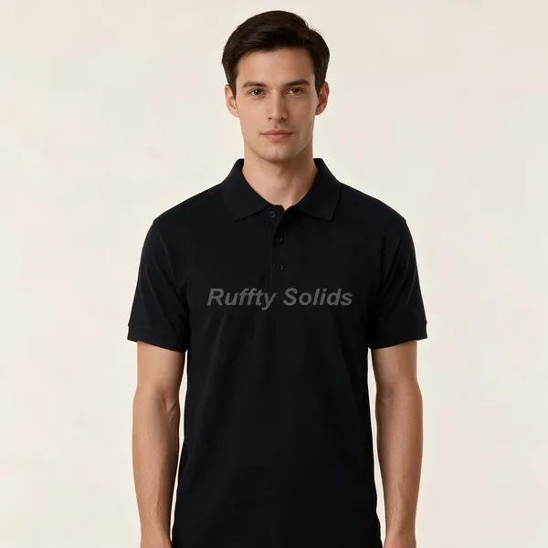 Black_Cotton_Regular_Fit_Polo_T-Shirt_For_Men