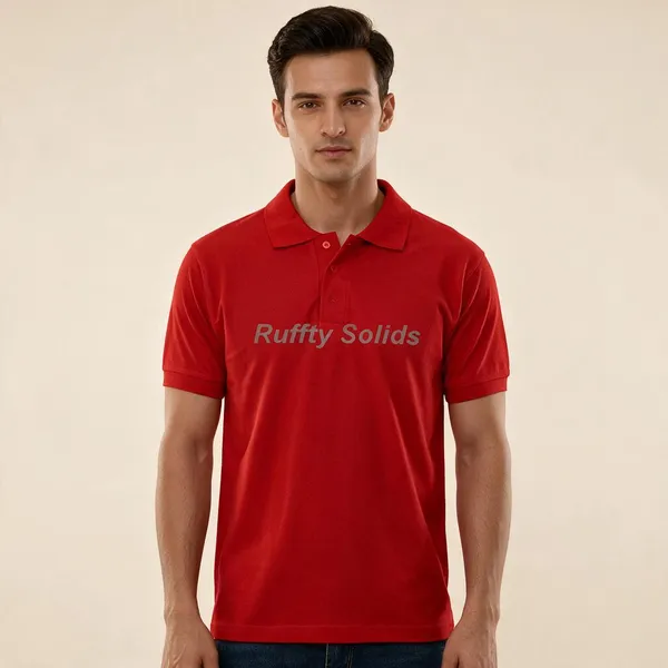 Red_Cotton_Regular_Fit_Polo_T-Shirt_For_Men