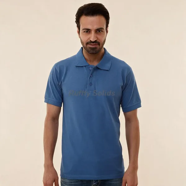 Blue_Cotton_Solid_Polo_T-Shirt_For_Men