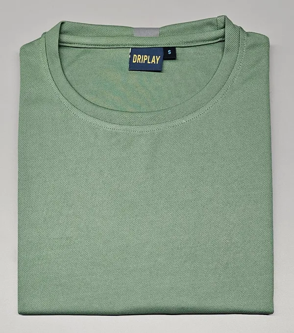 Green_Textured_Regular_Fit_T-Shirt_for_Men