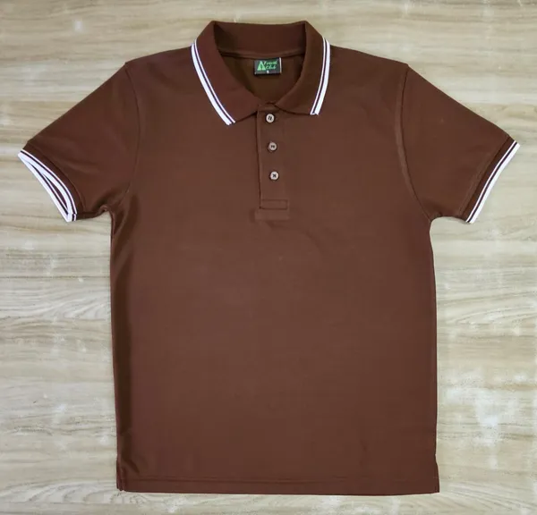 Brown_Textured_Regular_Fit_Polo_T-Shirt_for_Men