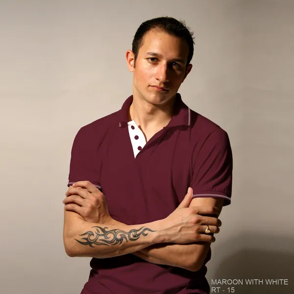 Maroon_Regular_Fit_Polo_T-Shirt_for_Men