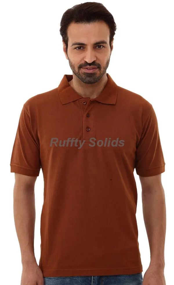 Brown_Solid_Polo_T-Shirt_for_Men