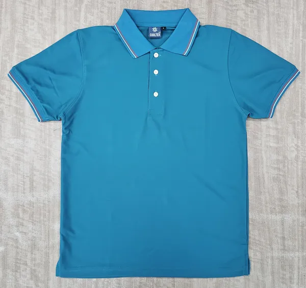 Blue_Textured_Polo_T-Shirt_for_Men