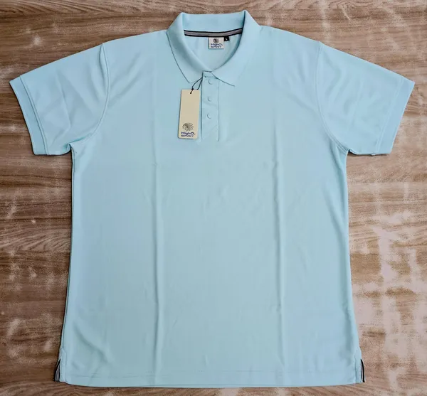 Light_Blue_Textured_Regular_Fit_Polo_T-Shirt_for_Men