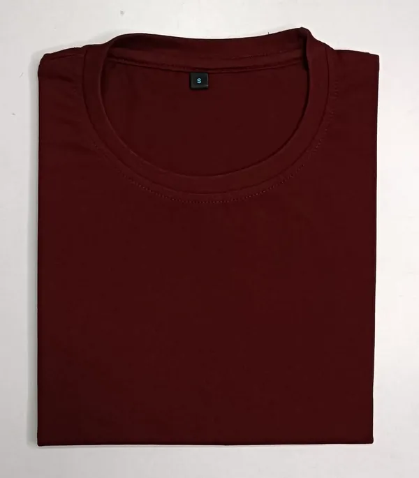 Maroon_Regular_Fit_T-Shirt