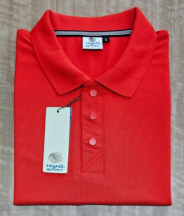 Red_Textured_Regular_Fit_Polo_T-Shirt_for_Men