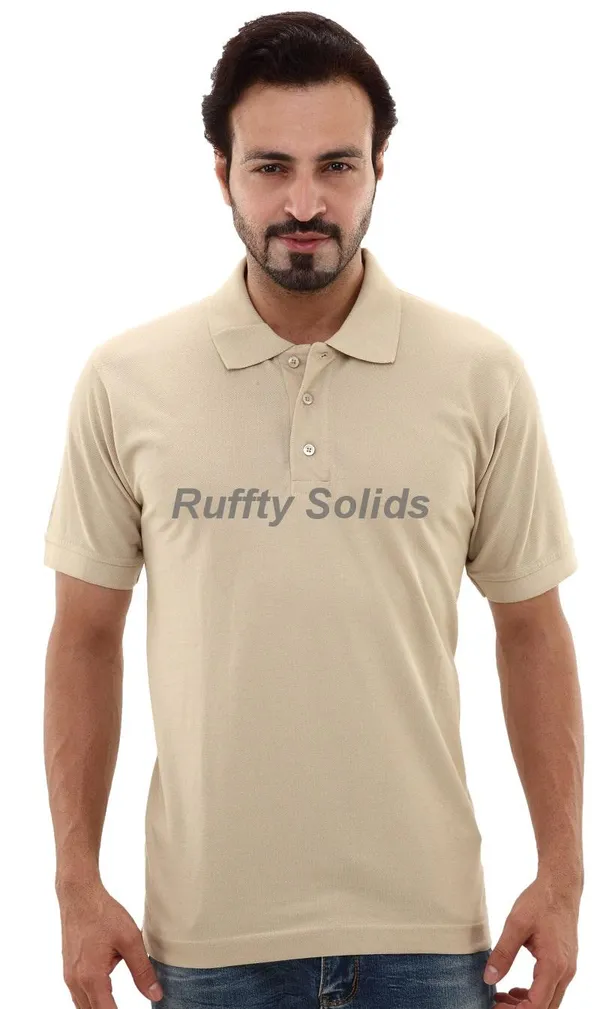 Beige_Polo_T-Shirt_for_Men