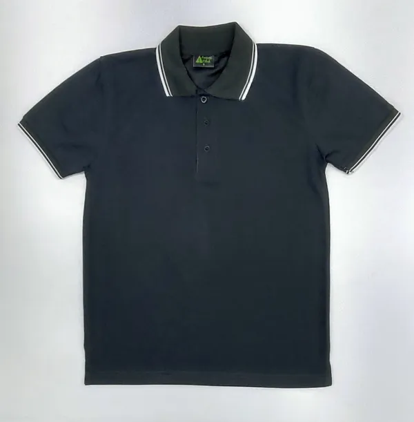 Charcoal_Textured_Regular_Fit_Polo_T-Shirt_for_Men