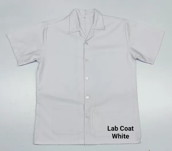 White_Short_Sleeve_Lab_Coat_for_Professionals