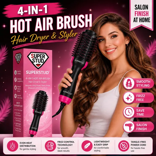 Superstud_4_In_1_Hot_Air_Brush_Hair_Dryer_Straightener_Volumizer_For_Women