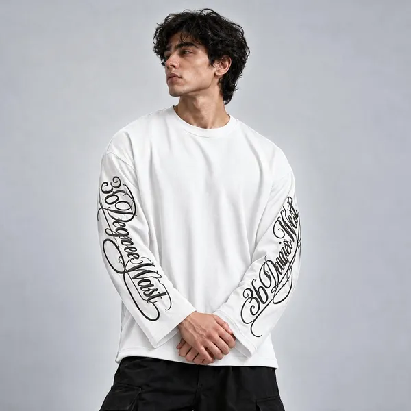 White_Graphic_Long_Sleeve_T_Shirt_for_Men