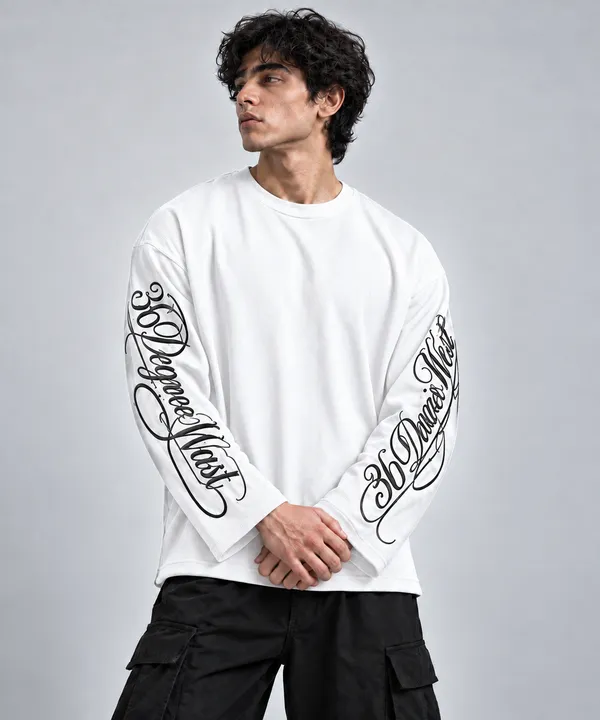 White_Graphic_Long_Sleeve_T_Shirt_for_Men