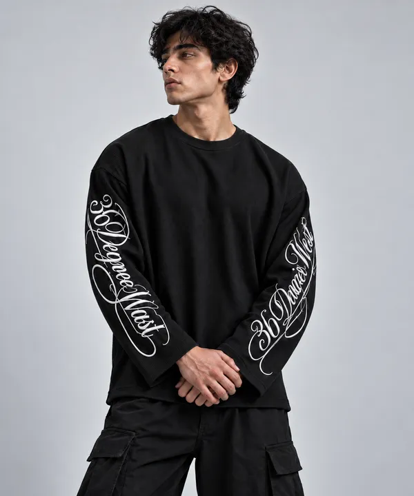 Black_Graphic_Long_Sleeve_T-Shirt_for_Men