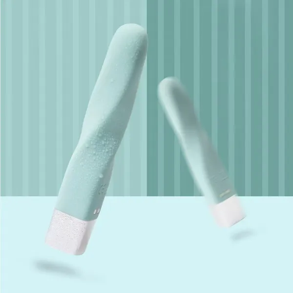 Rechargeable_Mint_Green_Personal_Massager_with_Smooth_Ergonomic_Design