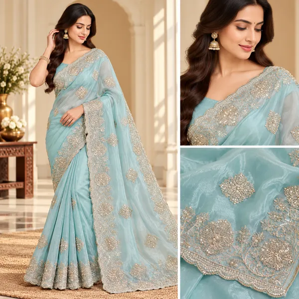 Blue_Net_Embroidered_Dupatta_For_Women