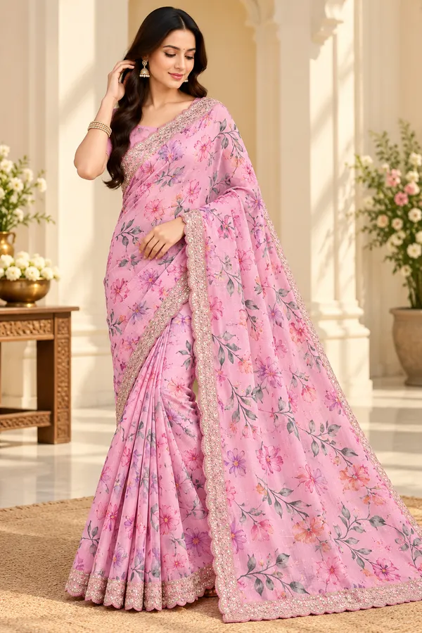 Pink_Net_Floral_Print_Embellished_Saree_For_Women