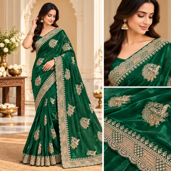 Green_Zimmi_Zoo_Paisley_Embroidered_Saree_For_Women