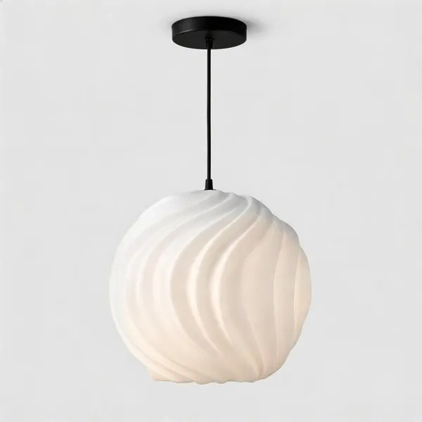 Textured_Modern_Globe_Pendant_Light