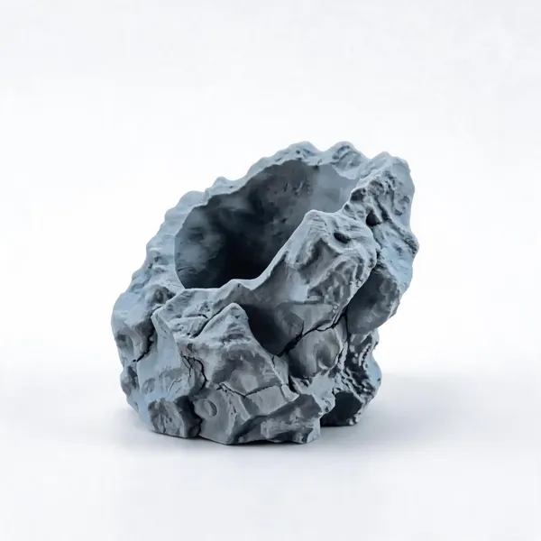 Grey_Stone-Look_Textured_Hollow_Decorative_Sculpture