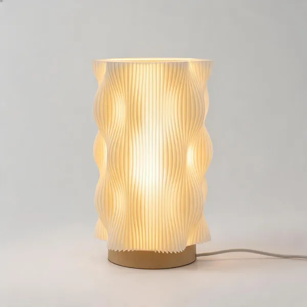 White_Modern_Cylindrical_Table_Lamp