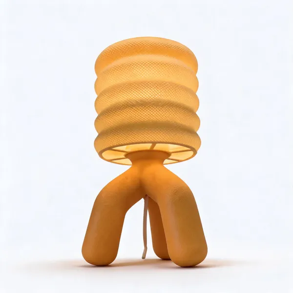 White_Modern_Sculptural_Textured_Table_Lamp
