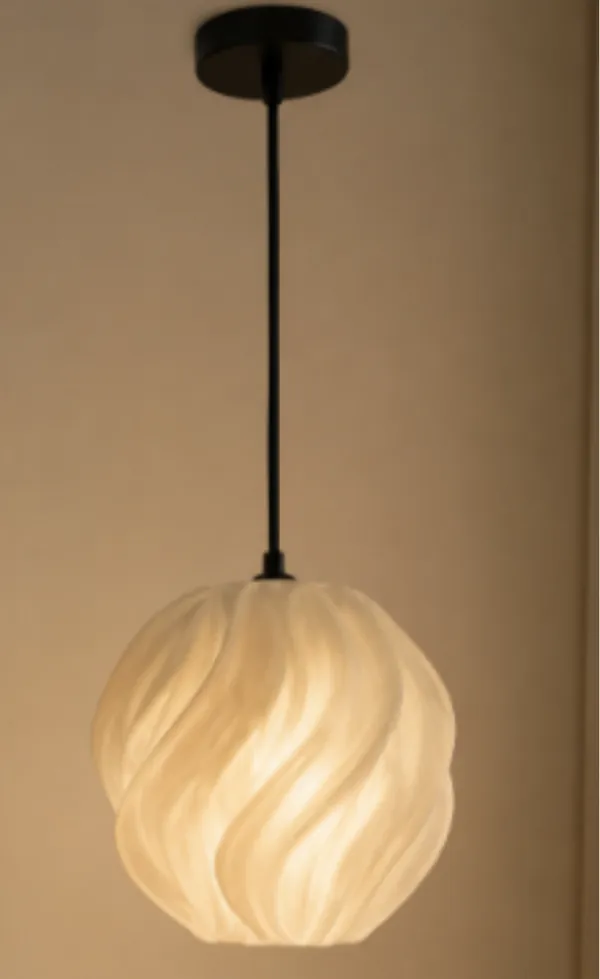 Textured_Modern_Wavy_Globe_Pendant_Light