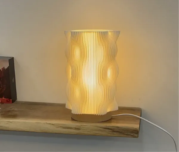 White_Modern_Cylindrical_Table_Lamp