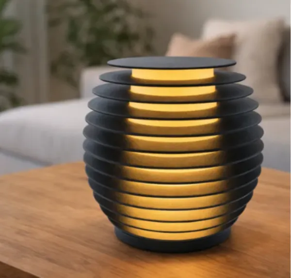 Black_Contemporary_Ribbed_Table_Lamp